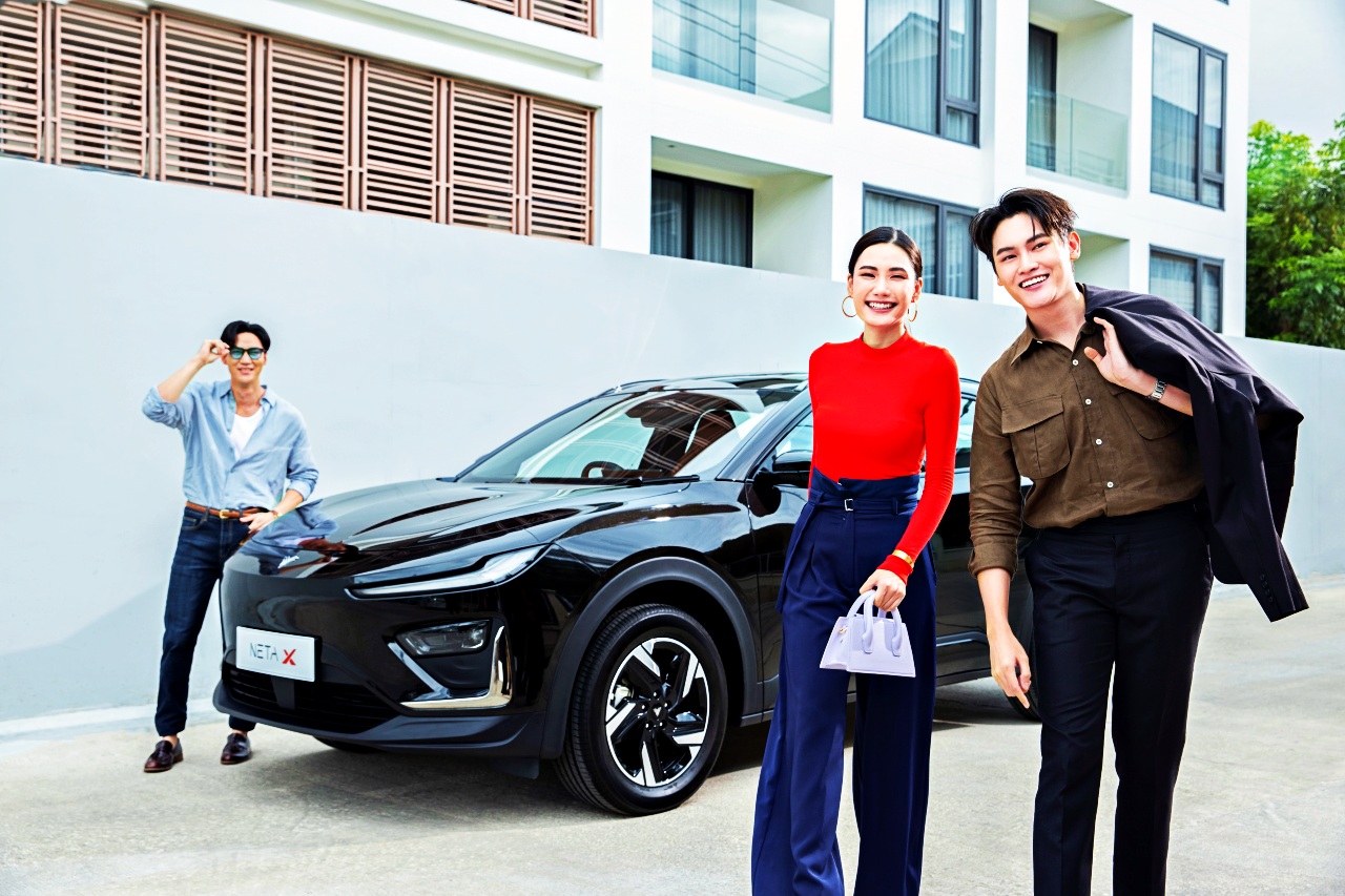 NETA เปิดตัว NETA X รถยนต์พลังงานไฟฟ้าสไตล์ SUV อย่างเป็นทางการสู่ตลาดเมืองไทย ราคาเริ่มต้น 739,000 บาท