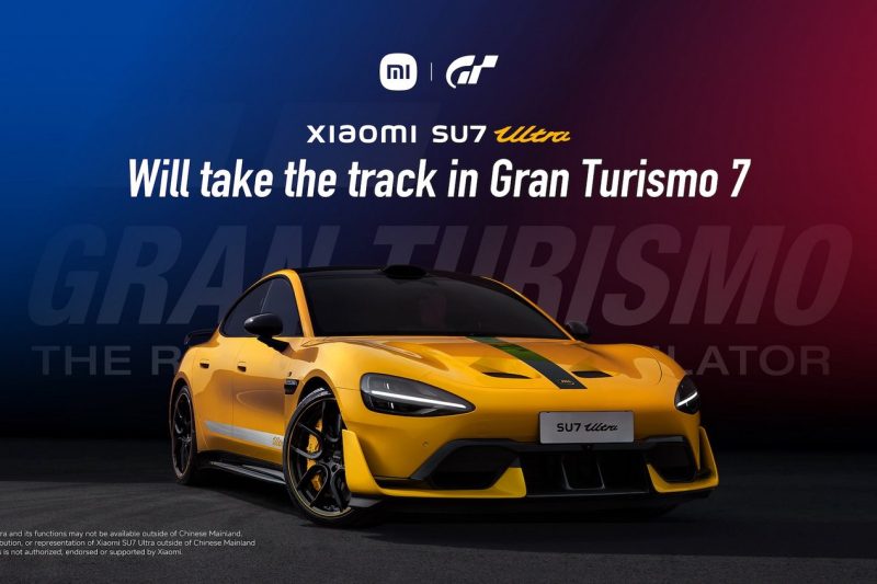 Xiaomi SU7 Ultra เตรียมลงสนามดิจิทัลใน Gran Turismo 7