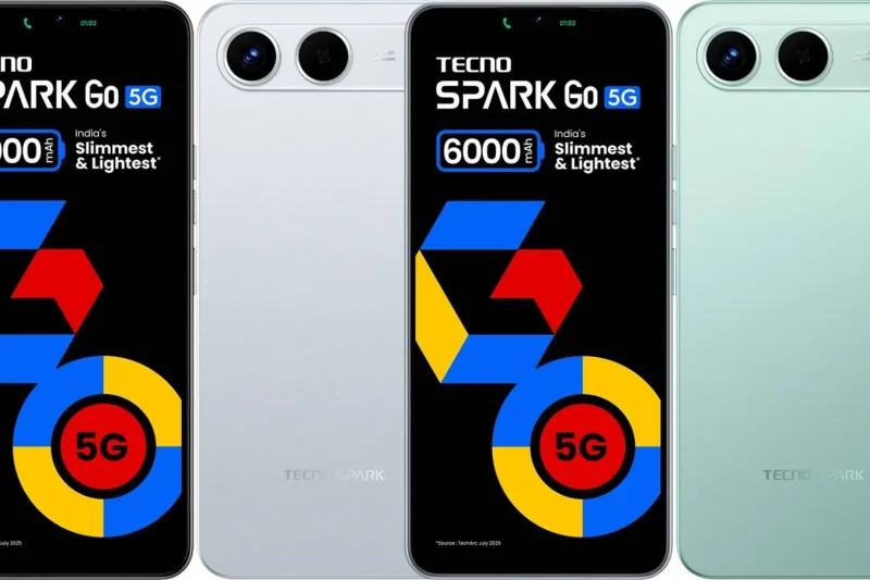 เปิดตัวแล้ว! Tecno Spark Go 5G มือถือใหม่ จอใหญ่ลื่นตา แบตอึดข้ามวัน กล้อง 50MP ในราคาสุดคุ้ม!