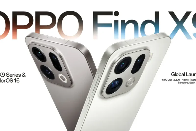 เตรียมเปิดตัว OPPO Find X9 Series พร้อมปฏิวัติวงการการถ่ายภาพบนสมาร์ตโฟนอีกครั้ง