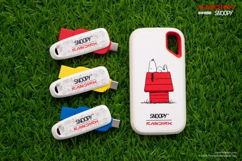 SanDisk x Snoopy: คอลเลกชันลิมิเต็ดเอดิชัน ที่สุดของความน่ารักและความทนทาน!