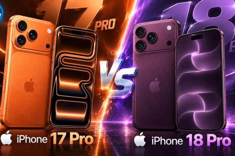 iPhone 18 Pro VS iPhone 17 Pro