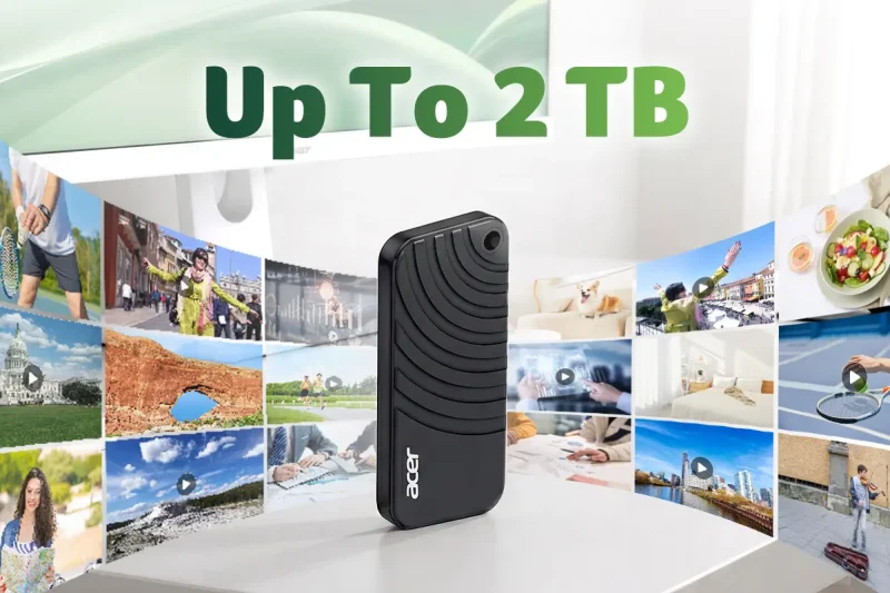 Acer เปิดตัว PA100 Portable SSD จุเยอะ แต่บางกว่าเดิม!