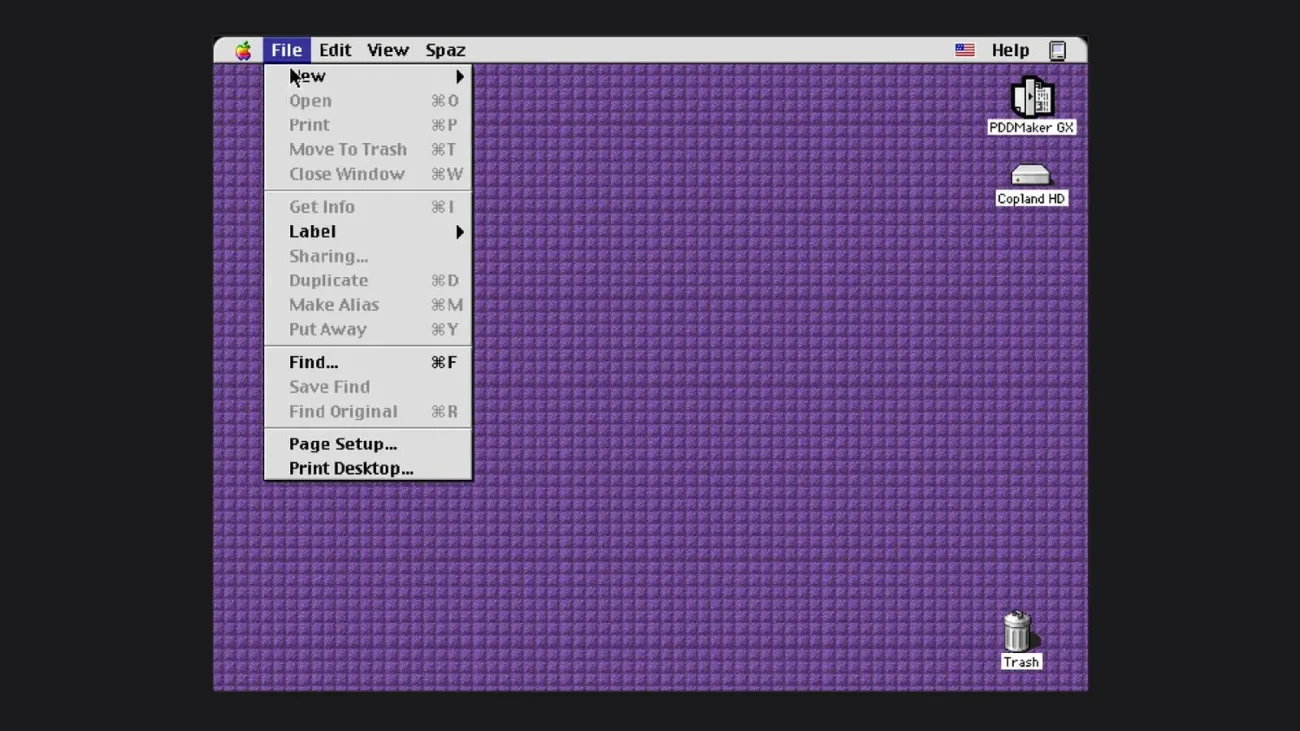 ลองใช้ Apple Copland ระบบปฏิบัติการ Mac ที่ถูกยกเลิกในปี 1996 ผ่านเว็บเบราว์เซอร์ พร้อมวิธีควบคุมและเรื่องราวเบื้องหลังโครงการ