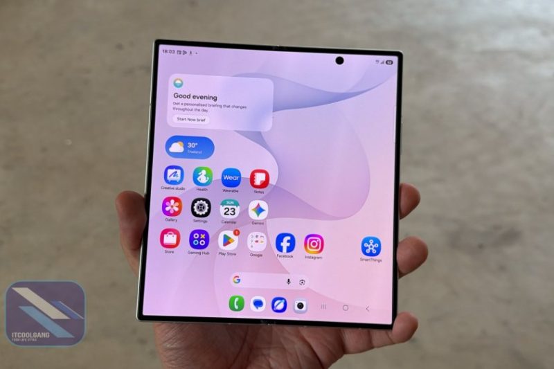 รีวิว Samsung Galaxy Z Fold8 Ultra มือถือจอพับตัวใหญ่ที่บางจนต้องลองจับ