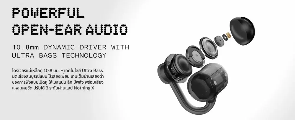 CMF Clip Pro หูฟัง Open-Ear รุ่นแรกของ CMF น้ำหนัก 5.9 กรัม รองรับ LDAC มี Smart Dial แบตสูงสุด 32.5 ชั่วโมง เตรียมขายไทยปลายกันยายน 2569