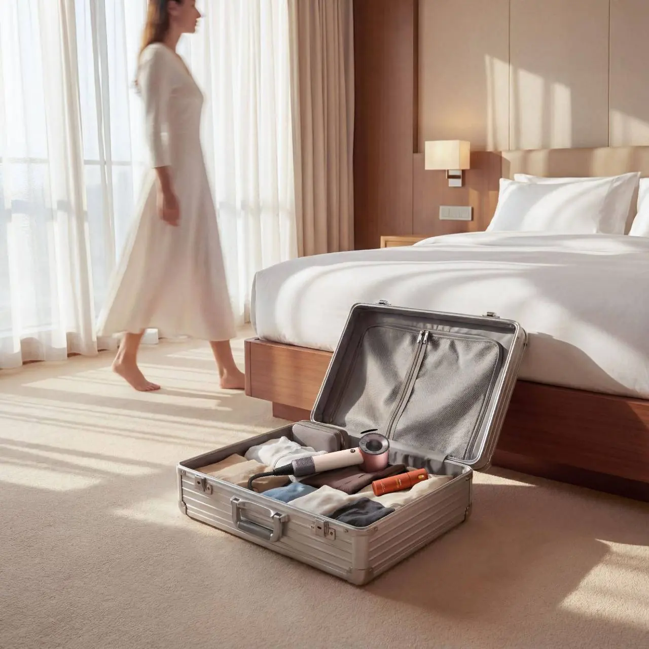 Dyson Travel Campaign highlights five products for year-end travel preparation, personal care, home cleaning and indoor air quality.