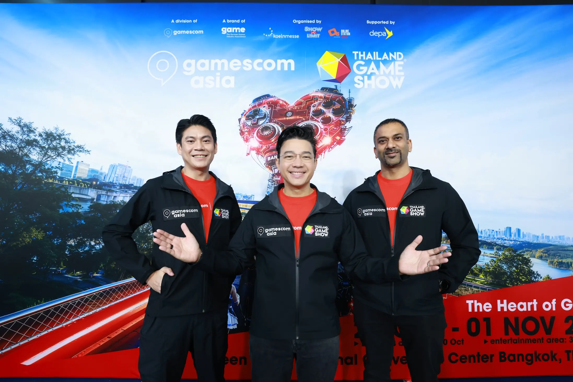 gamescom asia x Thailand Game Show 2026 จัด 29 ต.ค. - 1 พ.ย. ที่ศูนย์สิริกิติ์ ขยายเต็ม 4 ฮอลล์ พร้อม John Romero ค่ายเกมดัง และ Business Area
