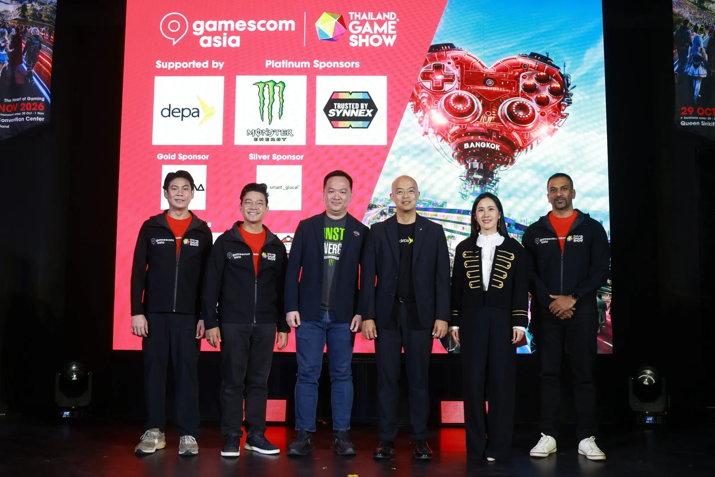 gamescom asia x Thailand Game Show 2026 จัด 29 ต.ค. - 1 พ.ย. ที่ศูนย์สิริกิติ์ ขยายเต็ม 4 ฮอลล์ พร้อม John Romero ค่ายเกมดัง และ Business Area