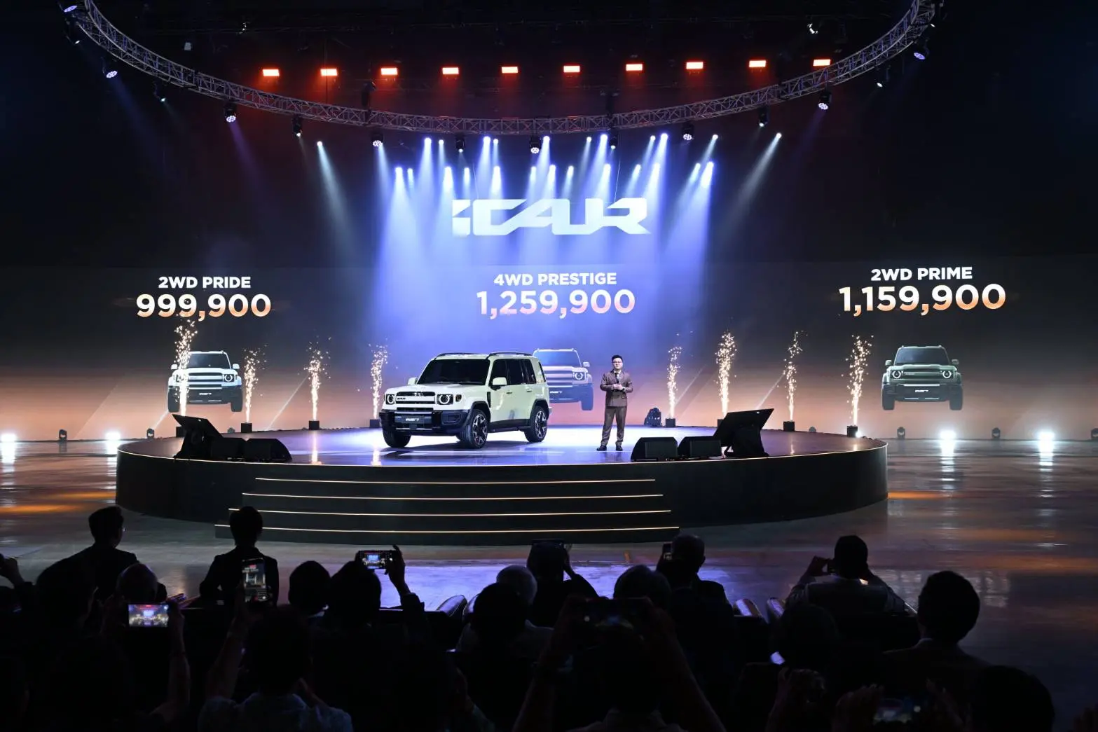 iCAUR เปิดตัว V27 REEV ในไทย รถ Premium Classic Boxy SUV ขับไฟฟ้าสูงสุด 165 กม. ระยะทางรวม 1,000 กม. ราคาโปรโมชั่นเริ่ม 999,900 บาท