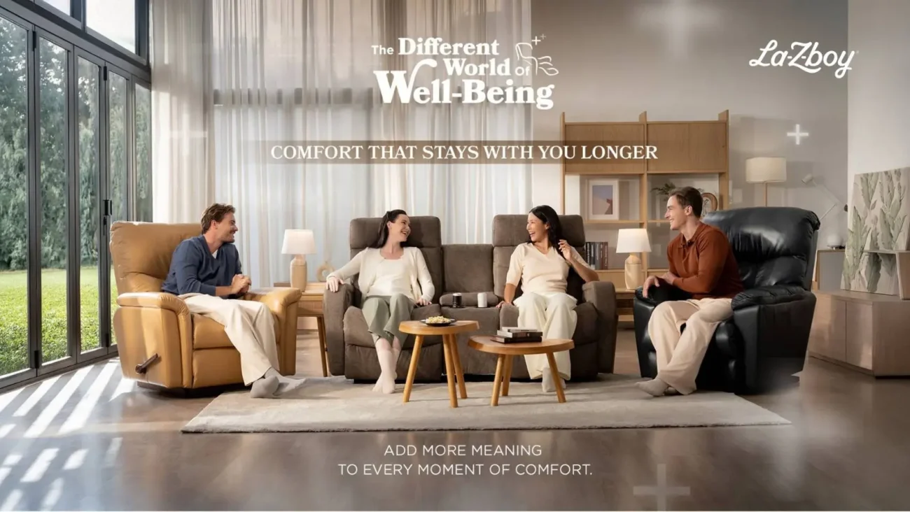 La-Z-Boy Asia เปิดตัว The Different World of Well-Being Plus นำเสนอเฟอร์นิเจอร์ 7 รุ่นผ่านแนวคิดความสบายและสุขภาวะ พร้อมขยายแคมเปญสู่ 17 ประเทศในเอเชีย