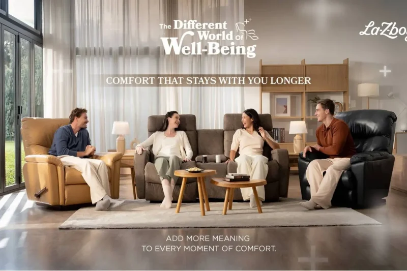 La-Z-Boy Asia เปิดแคมเปญ Well-Being Plus ชูเฟอร์นิเจอร์ 7 รุ่น เติมความสบายให้ชีวิตในบ้าน
