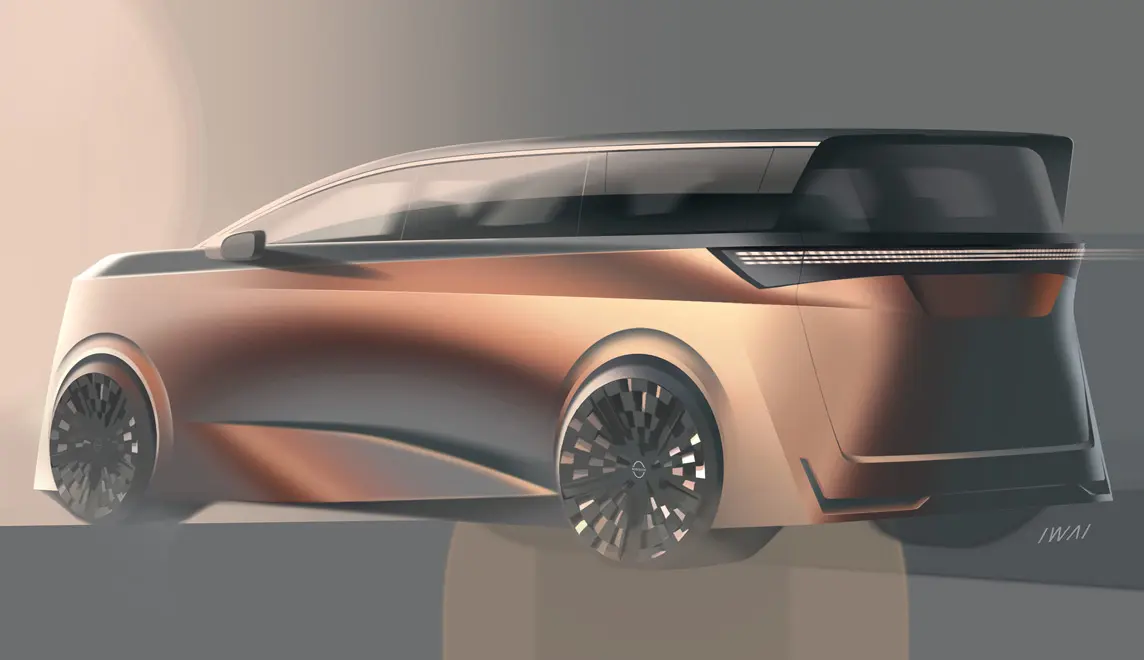 Nissan เผยแนวคิดดีไซน์ Elgrand e-POWER ใหม่ ใช้ Timeless Japanese Futurism ผสานแรงบันดาลใจจาก Kumiko พร้อมห้องโดยสารแนวคิด Private MAG-LEV