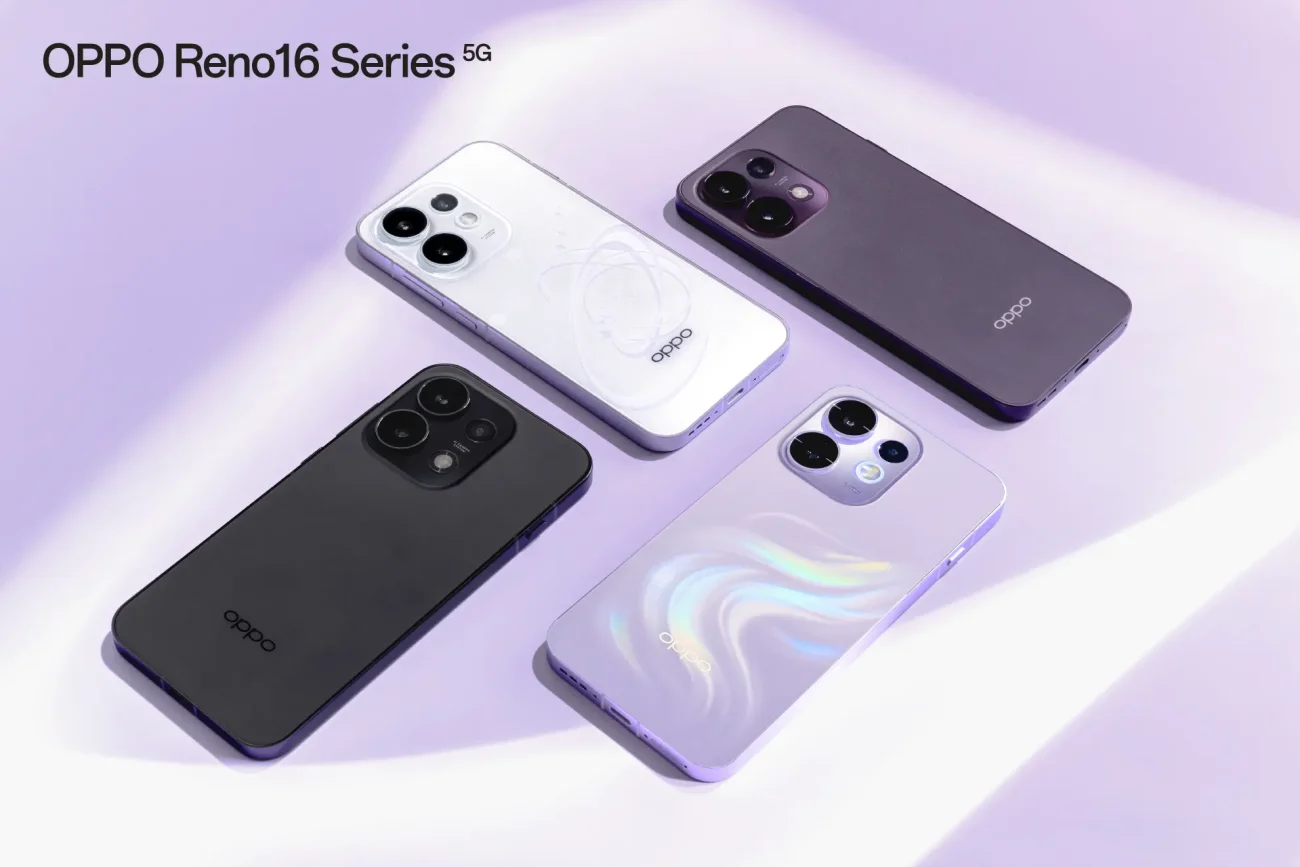OPPO Reno16 Series 5G จัดโปร 1–30 กันยายน 2569 รับสิทธิพิเศษรวม 3,449 บาท พร้อม Google AI Pro ฟรี 3 เดือน ราคาเริ่ม 15,999 บาท