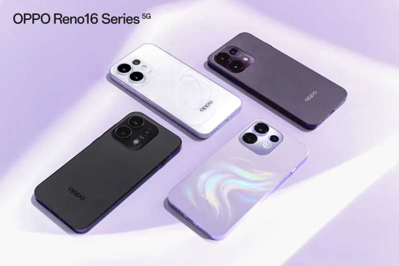 OPPO Reno16 Series 5G จัดโปร 1–30 กันยายน 2569 รับสิทธิพิเศษรวม 3,449 บาท พร้อม Google AI Pro ฟรี 3 เดือน ราคาเริ่ม 15,999 บาท