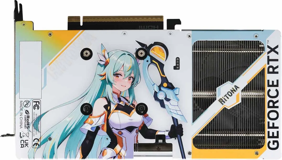 PALIT เปิดตัว RiTONA ดิจิทัลแบรนด์แอมบาสเดอร์สู่ตลาดโลก พร้อม GeForce RTX 5060 Ti 8GB RiTONA OC ดีไซน์อนิเมะ พัดลมคู่ ARGB และตัวการ์ดยาว 23.4 ซม.