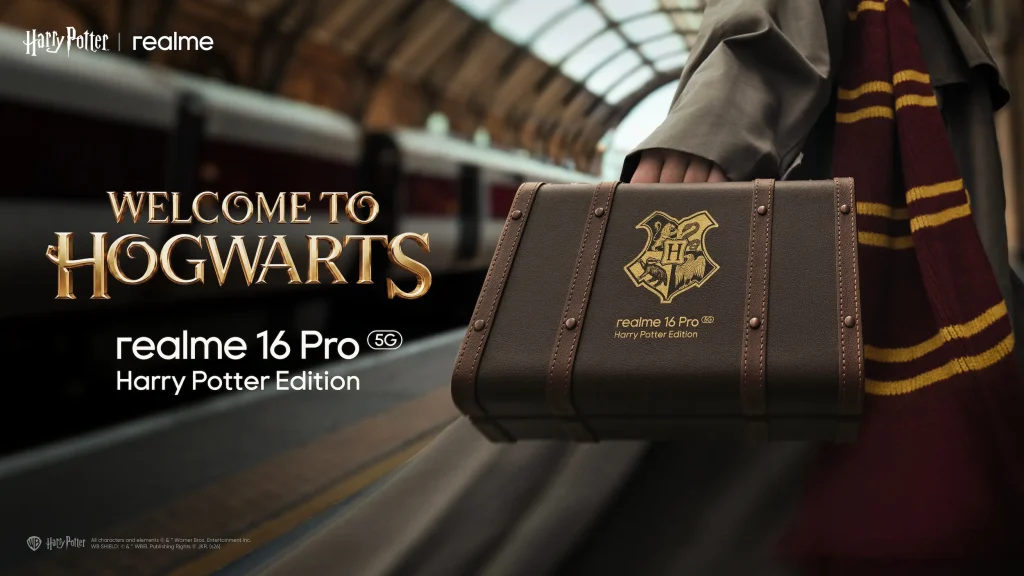 realme จับมือ Warner Bros. Discovery เปิดตัว realme 16 Pro Harry Potter Edition สมาร์ตโฟนรุ่นพิเศษที่นำโลกเวทมนตร์มาผสานกับดีไซน์ของ realme