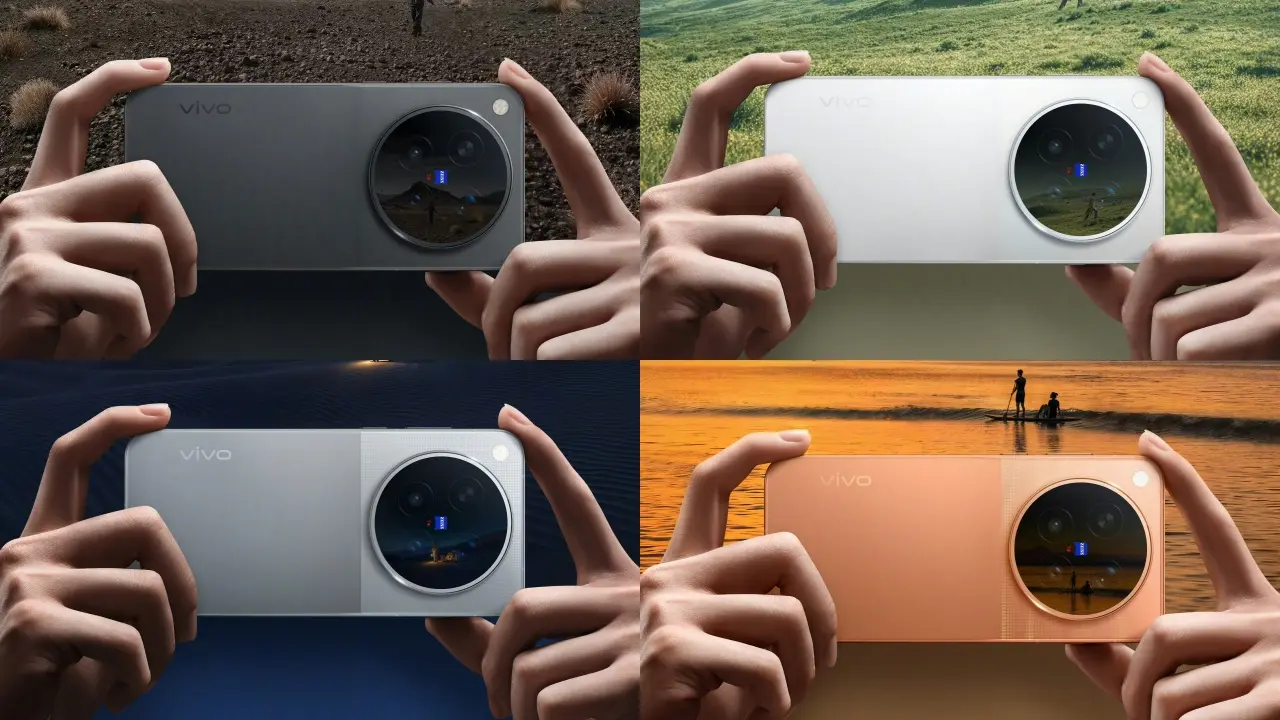 vivo เผยภาพทางการของ vivo X500 Pro Max ครบทั้งสี่สี ก่อนเปิดตัวในจีน 21 กันยายน พร้อมข่าวชิป Dimensity 9600 Pro และกล้อง 200MP