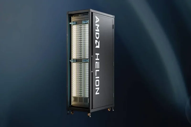 AMD เปิดตัว Helion ระบบ Agentic AI ระดับแร็ค รองรับ EPYC สูงสุด 32,768 คอร์ พร้อมขายพฤศจิกายน 2026