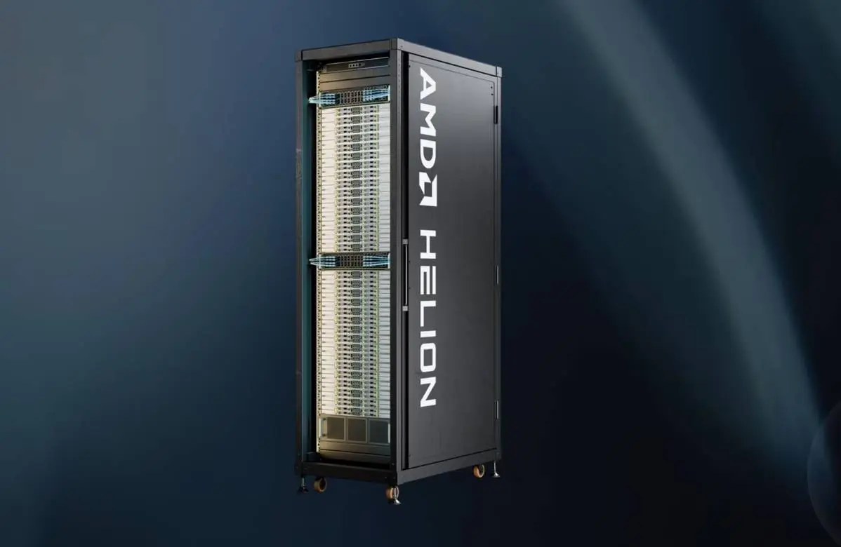 AMD เปิดตัว Helion โครงสร้างพื้นฐาน Agentic AI ระดับแร็ค รองรับ EPYC Gen 6 สูงสุด 32,768 คอร์ และ Instinct MI350P คาดวางขายพฤศจิกายน 2026