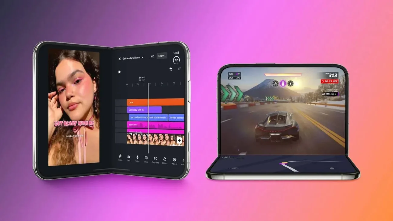 Apple เผยกว่า 50 แอปที่รองรับหรือเตรียมอัปเดตสำหรับ iPhone Duo ทั้ง Netflix, Zoom, Word และ Outlook พร้อมใช้พื้นที่จอพับให้เหมาะกับแต่ละงาน