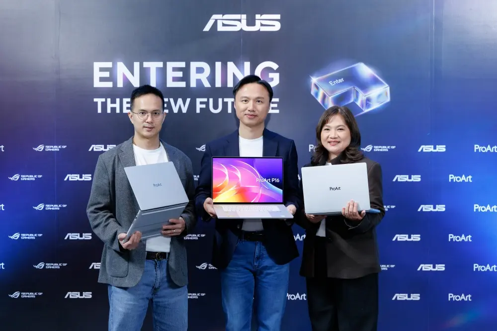 ASUS ProArt P16 และ P14 เปิดตัวชิป NVIDIA RTX Spark รัน AI บนเครื่อง แรมสูงสุด 128GB ราคาเริ่ม 159,990 บาท พร้อมโปรของแถม 30 ท่านแรก