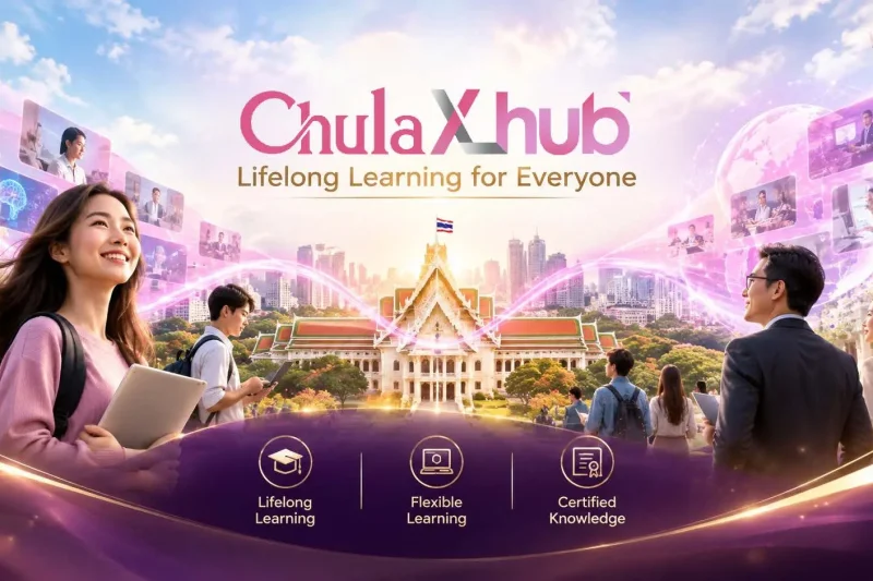 จุฬาฯ เปิด Chula XL Hub เรียนออนไลน์ได้ทุกวัย รวม 6 หมวดความรู้ มีคอร์สฟรี ใบรับรองตามเงื่อนไข และ CXL ID สำหรับสะสมประวัติการเรียนรู้