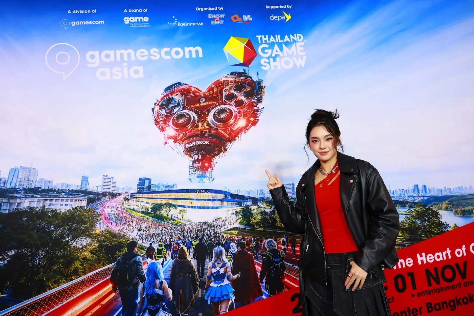 gamescom asia x Thailand Game Show 2026 เปิดโชว์พิเศษ เนเน่ รอยัล จับมือ เฌอปราง อารีย์กุล พร้อมไฮไลต์เกมและกิจกรรม 30 ตุลาคมนี้