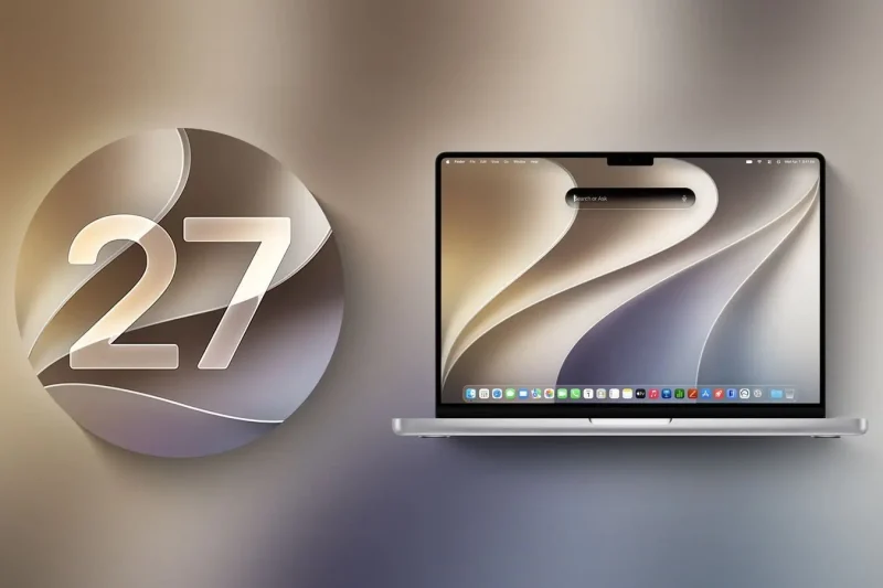 Apple ปล่อย macOS 27.2 Beta 3 ให้นักพัฒนาทดสอบ โดย macOS 27.2 เพิ่มภาษา Siri AI และแถบปรับความสว่างกับเสียงใหม่ คาดเปิดให้อัปเดตปลายตุลาคม