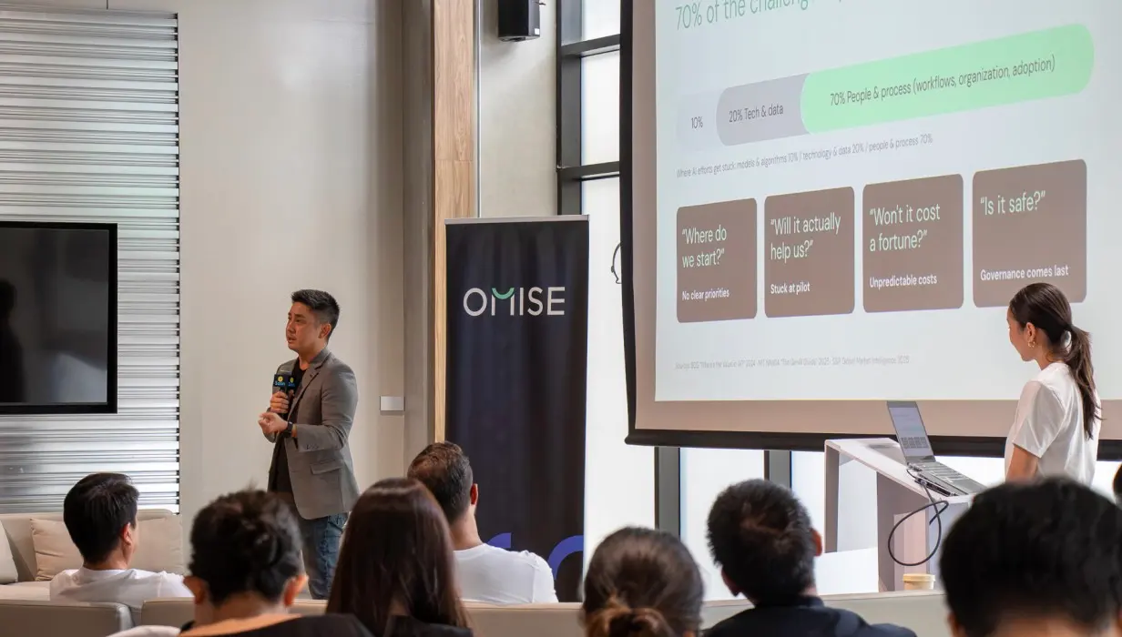 Omise เปิดตัว Mirai Flash ผู้ช่วย AI เชื่อมแอปและระบบองค์กรบน macOS และ Windows พร้อม Omise AI Service บริการออกแบบและวางระบบ AI เฉพาะธุรกิจ
