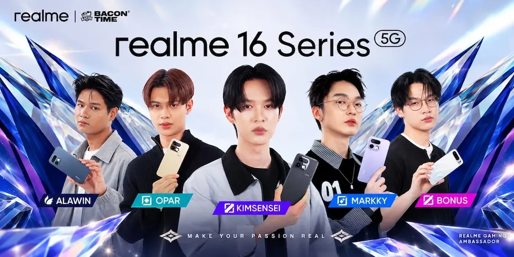 realme 16 Series 5G ร่วม RoV Pro League 2026 Winter ชวนทดลองเครื่องและดวล 1v1 วันที่ 23–25 ต.ค. 2569 ที่อิมแพ็ค ฮอลล์ 11–12 เข้าฟรี